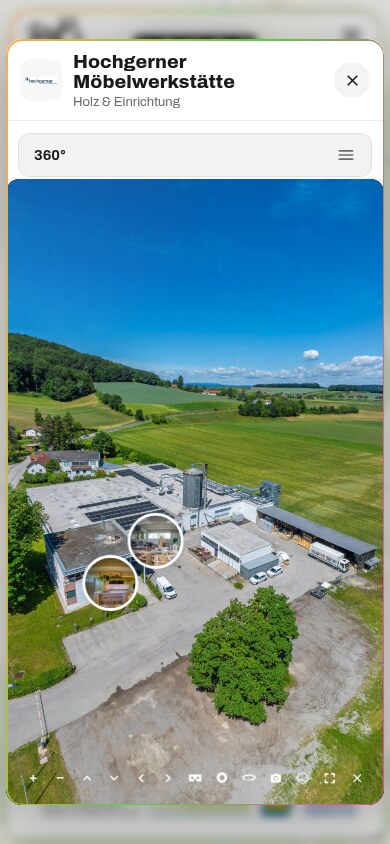 360°-Rundgang am Smartphone